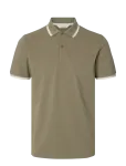 Selected - Slmslim-Atlas Sport Ss Polo Noos - L&uuml;hikeste varrukatega - XXL