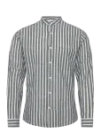 Lindbergh - Wide Striped Cotton/Linen Shirt L/S - Linased s&auml;rgid - S