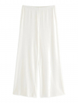Lindex - Wide Pyjama Trousers In Pointelle - P&uuml;ksid - M