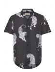 Revolution - Short-Sleeved Cuban Shirt - L&uuml;hikeste varrukatega s&auml;rgid - S