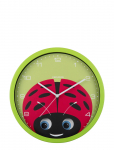 KARLSSON - Wall Clock Peekaboo Ladybug Green - Kellad - &Oslash;:30.8CM