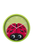 KARLSSON - Wall Clock Peekaboo Ladybug Green - Kellad - &Oslash;:30.8CM