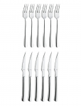 Amefa - Chuletero Steak Cutlery 12-P - S&ouml;&ouml;giriistade komplektid - ONE SIZE