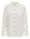 JDY - Jdysay L/S Linen Loose Shirt Wvn Noos - Pikkade varrukatega - S