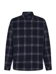 Knowledge Cotton Apparel - Merino Wool Checked Shirt Rws - Ruudulised s&auml;rgid - XL