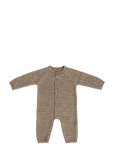 Smallstuff - Jumpsuit, Ao Elephants, Merino Wool, Nature Melange - Kombinesoonid - 92/98