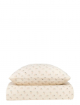 NOBODINOZ - Kid Duvet Cover Set In Washed Double Muslin Wabi-Sabi - Voodipesukomplektid - 100X140CM;45X40CM
