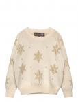 Hanevild - Snowflake Blouse, Gold - Pulloverid - 80