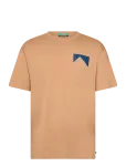 Scotch & Soda - Relaxed Fit Front + Back Aw T-Shirt - L&uuml;hikeste varrukatega - M