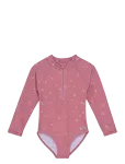 Huttelihut - Swimsuit Ls - Upf 60+ - Ujumisriided - 116
