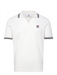FILA - Orentano Regular Johnny Collar Knitted Polo Shirt - Spordi l&uuml;hikeste varrukatega polos&auml;rgid - S