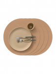 LIND DNA - 4-Set D&aelig;kkeserviet Circle L Nupo - D:38CM