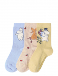 Lindex - 3-Pack Moomin Socks - Libisemisvastased sokid - 31/33