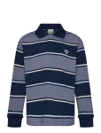 Hummel - Hmljr Loose Striped Polo L/S - Pikkade varrukatega polos&auml;rgid - 134/140