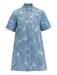 Object - Objclaudia S/S Short Denim Dress 143 - L&uuml;hikesed kleidid - 40