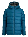 Jack & Jones - Jcopoint Pu Puffer Jacket Bf Jnr - Tepitud ja polsterdatud - 176