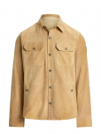 Polo Ralph Lauren - Reversible Suede-Taffeta Shirt Jacket - Nahk - XL