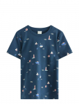 Lindex - Short-Sleeved Top - L&uuml;hikeste varrukatega - 122/128