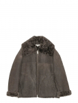 REMAIN Birger Christensen - Shearling Bomber Jacket - Nahk - 38