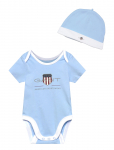 Gant Kids - Ss Romper And Hat Set - Komplektid bodiga - 98