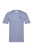 Scotch & Soda - Left Chest Artwork Regularfit Tshirt - L&uuml;hikeste varrukatega - S