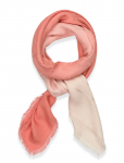 Calvin Klein - Gradient Emblem Square Scarf 70X - Kerged sallid - ONE SIZE