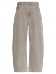 Calvin Klein Jeans - Cropped Barrel Jean Grey Sage - Barrel-teksad - 28