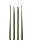 Broste Copenhagen - Smooth Taper Candle - Plokkk&uuml;&uuml;nlad - H 38CM