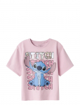 Name It - Nkfnyri Stitch Ss Nreg Top Box Lnoos Wdi - L&uuml;hikeste varrukatega - 122-128