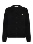 Maison Kitsune - Baby Fox Patch Boxy Cardigan - Kardiganid - M