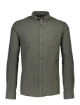 Lindbergh - Brushed Twill Shirt L/S - Flanellist s&auml;rgid - M