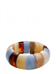 Bud To Rose - Eclipse Resin Bracelet Blue - P&auml;rlitega k&auml;ev&otilde;rud - ONE SIZE
