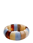 Bud To Rose - Eclipse Resin Bracelet Brown - P&auml;rlitega k&auml;ev&otilde;rud - ONE SIZE