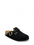 Birkenstock - Boston Rivet Leve Black - Madalad muulad - 40