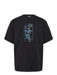 Rains - Classic T-Shirt Cubes - L&uuml;hikeste varrukatega - M