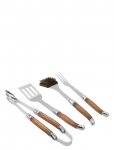 Laguiole By H&acirc;ws - Laguiole By H&acirc;ws Bbq Set 4 Pcs Oak - Grillitarvikud - ONE SIZE
