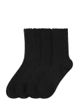 Lindex - 4-Pack Ribbed Socks - Tavalised sokid - 39/41
