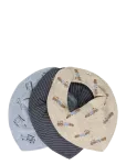 Pippi - Bandana Bib Boy -Aop (3-Pack) - Pudip&otilde;lled - ONE SIZE