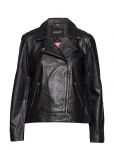 Soaked - Slmaeve Leather Jacket Ls - Nahk - S