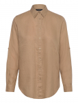 Lauren Ralph Lauren - Relaxed Fit Linen Roll Tab&ndash;Sleeve Shirt - Pikkade varrukatega - XS