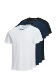 Jack & Jones - Jjeorganic Basic Tee Ss O-Ne 5Pk Mp Noos - L&uuml;hikeste varrukatega - XXL
