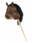 Teddykompaniet - Hobby Horse, Brown, With Reins - Kiikuvad m&auml;nguasjad - ONE SIZE