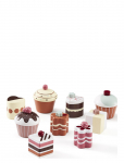 Kid's Concept - Pastries 9Pcs Bistro - M&auml;ngutoit ja koogid - ONE SIZE