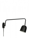 Dyberg Larsen - Manchester V&aelig;glampe Sort - Seinalambid - &Oslash; 11.5 CM