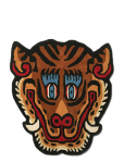 Bongusta - Tiger Face Rug Big - Muud vaibad - ONE SIZE 100 cm