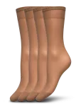 Lindex - 4-Pack Socks 20 Denier - Tavalised sokid - 36/42