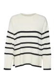 Vero Moda - Vmsaba Ls O-Neck Stripe Pullover Ga Noos - Džemprid - XS