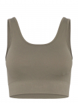 Moonchild Yoga Wear - Soft Rib Seamless Crop Top - Sports Bras - All - XS