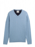 Tom Tailor - Basic V-Neck Knit - V-kaelusega - M