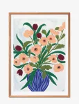 The Poster Club - Tpc X Anine Cecilie Iversen - Cerulean Still Life - Botaanika - 30X40CM